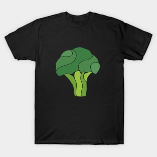 Broccoli - Stylized Food T-Shirt